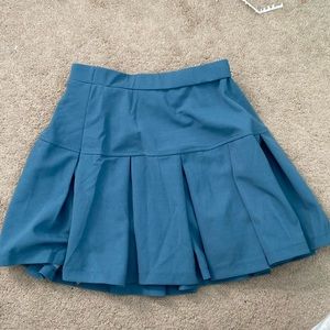 blue skirt, never worn